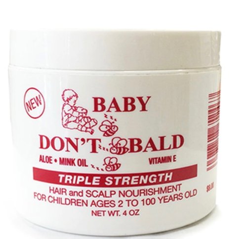 Baby Don't Be Bald Triple Strength Hair and Scalp Nourishment
